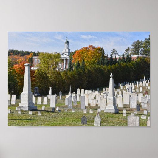Lyndon, Vermont, Friedhof Poster (Vorne)