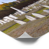 Lyndon, Vermont, Friedhof Poster (Ecke)