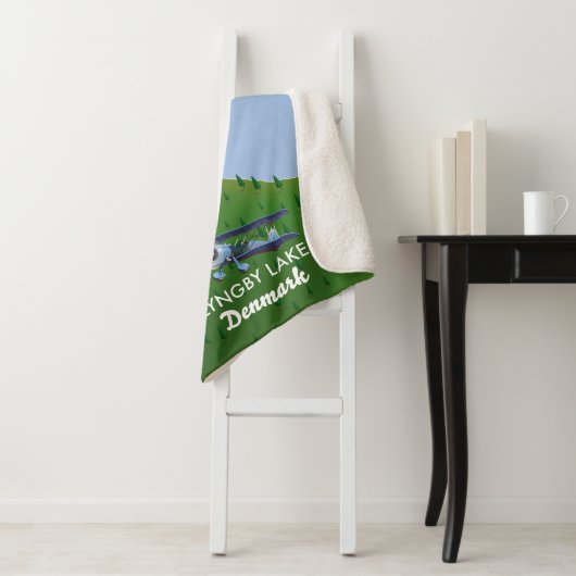 Lyngby Lake Denmark Karte Sherpadecke (Beispiel)