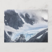 Lyngen Glacier Landscape Foto Feiertagspostkarte (Vorderseite)