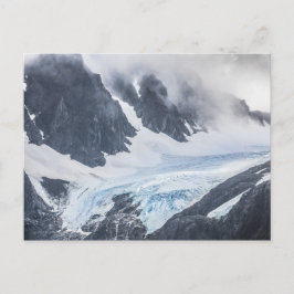 Lyngen Glacier Landscape Foto Feiertagspostkarte