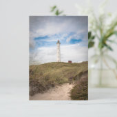 Lyngvig Lighthouse Card Karte (Stehend Vorderseite)