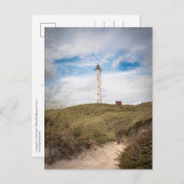 Lyngvig Lighthouse Postkarte (Vorne/Hinten)