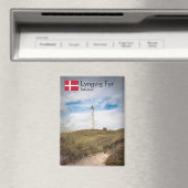 Lyngvig Lighthouse Souvenir Magnet (In Situ (Geschirrspüler))