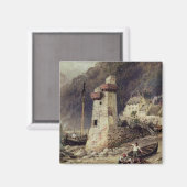 Lynmouth, Devonshire Magnet (Vorderseite/Rückseite)