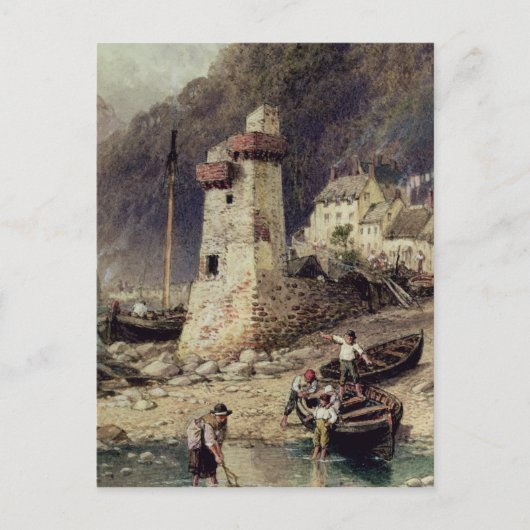 Lynmouth, Devonshire Postkarte (Vorderseite)