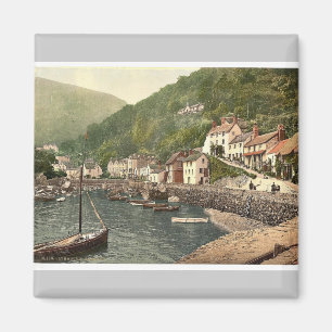Lynmouth Hafen, Lynton und Lynmouth, England magn Magnet