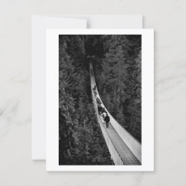 Lynn Canyon Suspension Bridge Postkarte