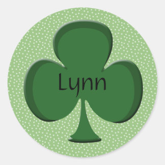 Lynn Lucky Irish Kleeblatt Sticker