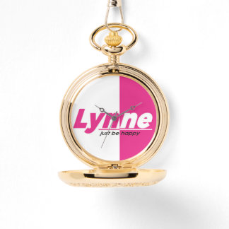 LYNNE MARKE Gold Pocket Watch Armbanduhr