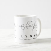 Lynne Peptidname Tasse (VorderseiteRechts)