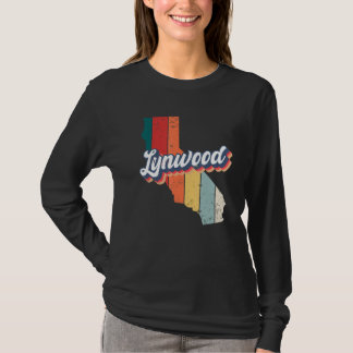 Lynwood City Retro Vintage Heimat Kalifornien T-Shirt