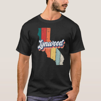 Lynwood City Retro Vintages Heimat California Pre- T-Shirt