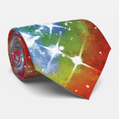 Lynx Arc Starbirth Star Cluster Artist Impression Krawatte (Gerollt)