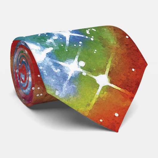 Lynx Arc Starbirth Star Cluster Artist Impression Krawatte (Gerollt)