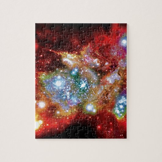 Lynx Arc Starbirth Star Cluster Artist Impression Puzzle (Vertikal)