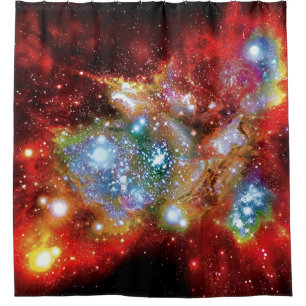 Lynx Arc Starbirth Sternhaufen Künstlerische Darst Duschvorhang