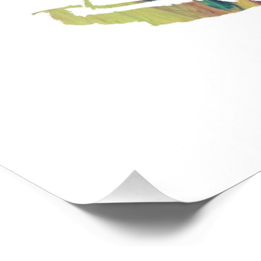 Lynx Art Fotodruck (Ecke)