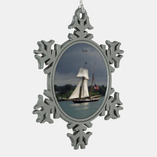 Lynx Ball oder Snowflake Ornament (Links)