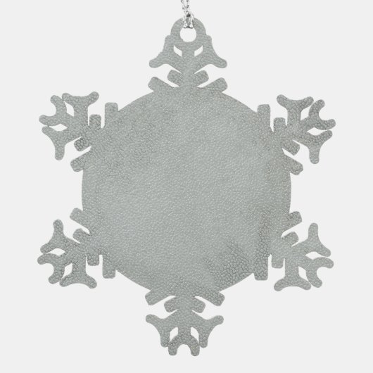 Lynx Ball oder Snowflake Ornament (Rückseite)
