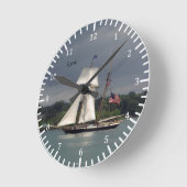 Lynx clock runde wanduhr (Winkel)