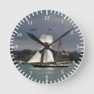 Lynx clock runde wanduhr