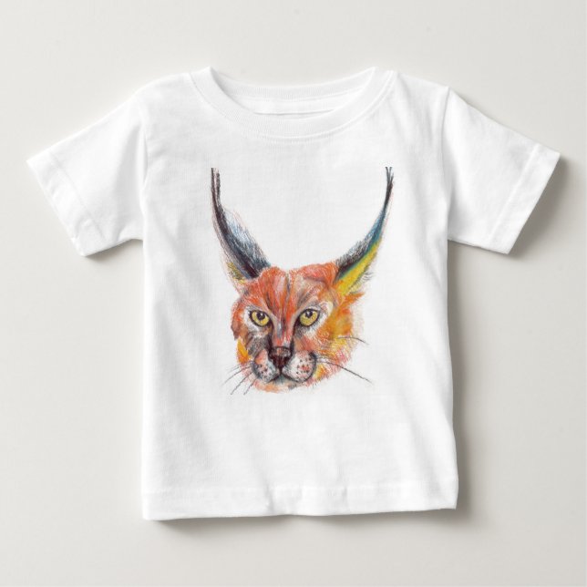Lynx Fan Baby Shirt (Vorderseite)