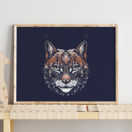 Lynx | Forest Animal Lynx Wall Print Poster