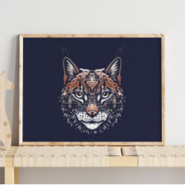 Lynx | Forest Animal Lynx Wall Print Poster
