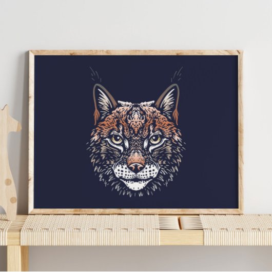 Lynx | Forest Animal Lynx Wall Print Poster