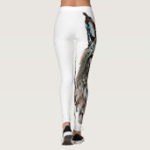 Lynx - Geistier, Totem-Joga-Führer für Wasserfarbe Leggings (Rückseite)