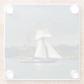 Lynx Glas Untersetzer (Rückseite)