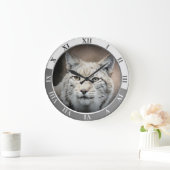 Lynx Große Wanduhr (Zuhause)