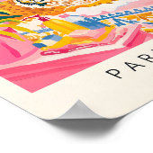 Lynx in Bathtub Funny Poster, MatisArt Print, B Poster (Ecke)