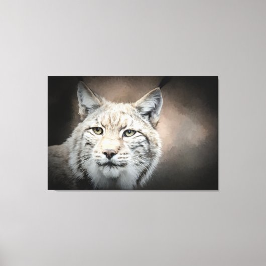 Lynx Leinwanddruck (Vorderseite)