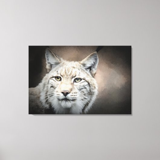 Lynx Leinwanddruck (Vorderseite)