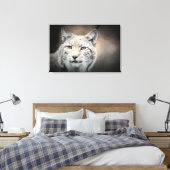 Lynx Leinwanddruck (Insitu (Schlafzimmer))