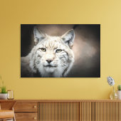 Lynx Leinwanddruck (Insitu (Wohnzimmer))