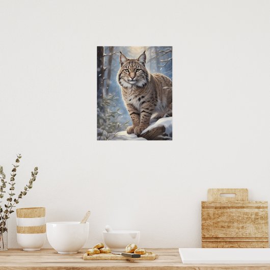 Lynx Mystique Poster (Küche)