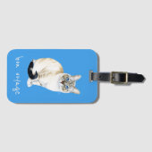 Lynx Point Siamese Cat Gepäckanhänger (Vorderseite (Horizontal))