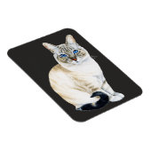 Lynx Point Siamese Cat Magnet (Rechte Seite)