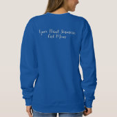 Lynx Point Siamese Cat Personalisiert Sweatshirt (Rückseite)