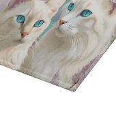 Lynx Point Siamese Portrait Art Schneidebrett (Ecke)