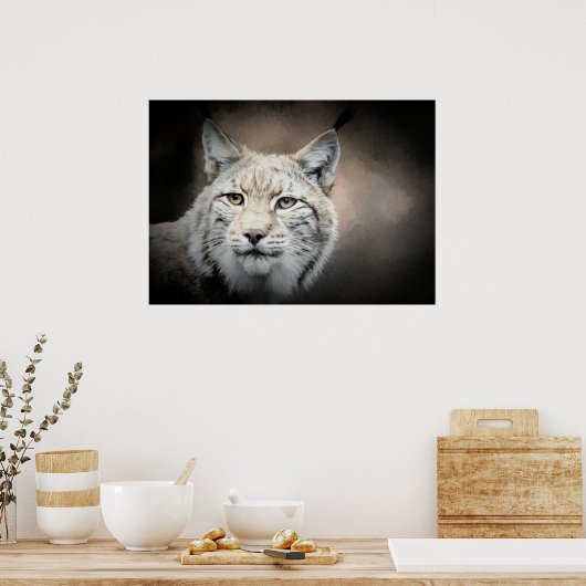 Lynx Poster (Küche)