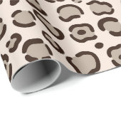 Lynx Print Wrapping Paper Geschenkpapier (Rolleneckpunkt)