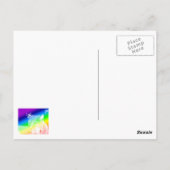 Lynx Rainbow Highlights Postkarte (Rückseite)