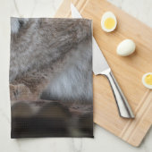 Lynx sieht dich Fleece Blanket an Geschirrtuch (Viertel Falte)