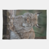 Lynx sieht dich Fleece Blanket an Geschirrtuch (Horizontal)