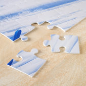 Lynx Skiing Giant Slalom in Winter Puzzle (Seite)