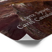 Lynx Spirit Art Poster/Print Poster (Ecke)